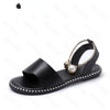 New Summer Women Beaded Pearly Sandals Slippers Shoes Ladies Flats Sandals Flip Flop Casual Flat Slingback Sandals Shoes