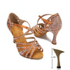 Rhinestone Dance Shoes Women Tango Salsa Latin Dance Shoes Ballroom Dance Heels Soft Sole Women Sandals Ladies Wedding Shoes