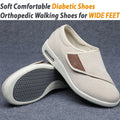 Vanccy Wide Adjusting Soft Comfortable Diabetic Shoes, Walking Shoes-NW015