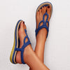 Vanccy Bohemian Clip toe weave sandals