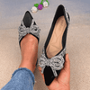 vanccy RhinestoneCasual Comfort Dressy Flats For Wedding Bling Diamonds Bridal Shoes